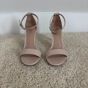 Call It Spring Ahlberg Heeled Sandals Nude Size 6.5